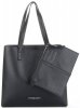 Kožené kabelka shopper bag Vittoria Gotti černá V694150